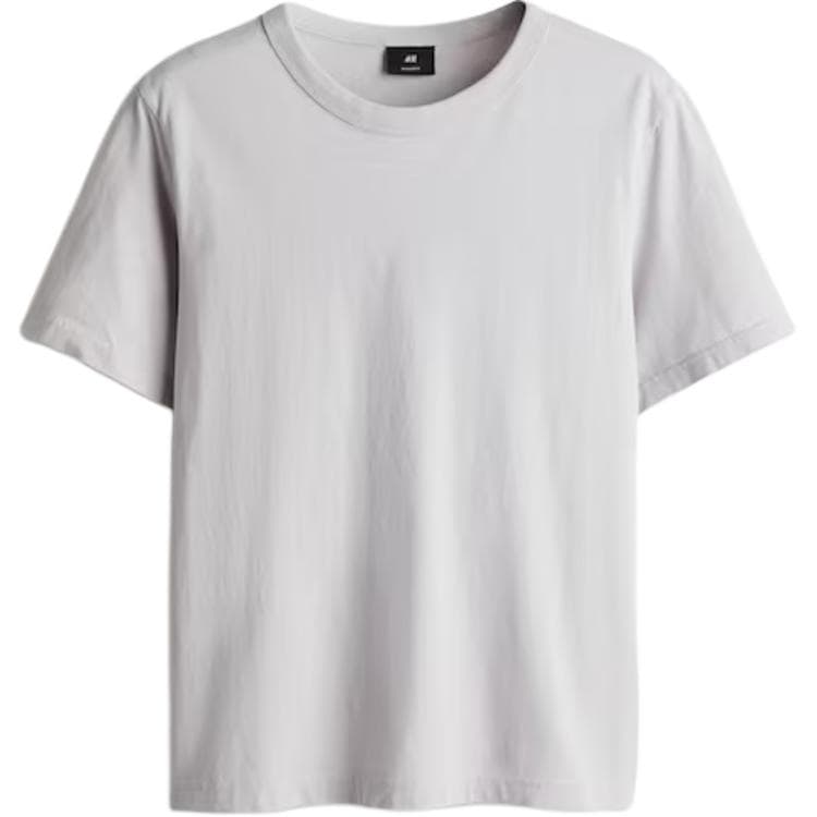 Футболка H&M Серые Мужские T-рубашки - изображение 1