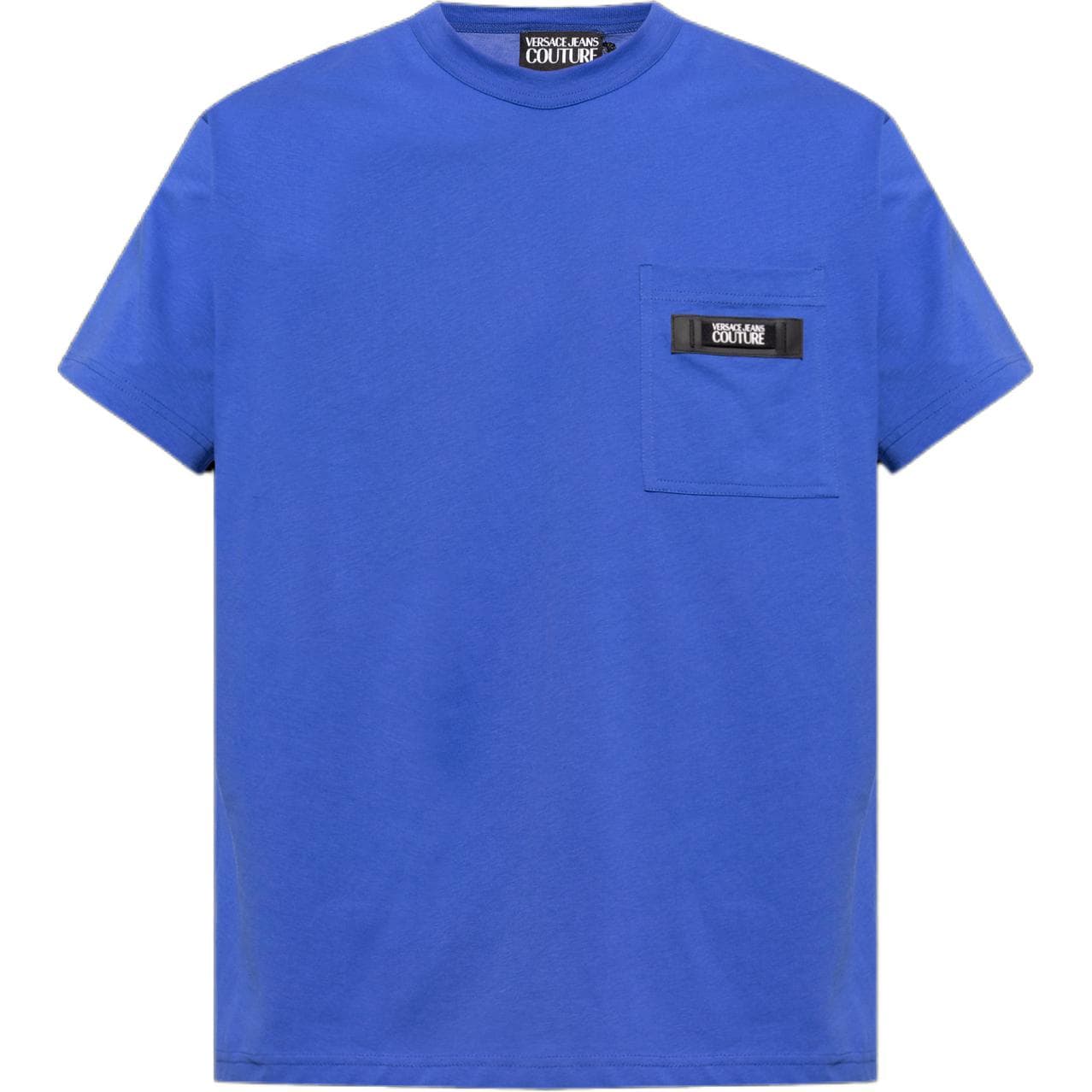 Футболка VERSACE JEANS COUTURE T-Рубашка Мужская Синяя - изображение 1