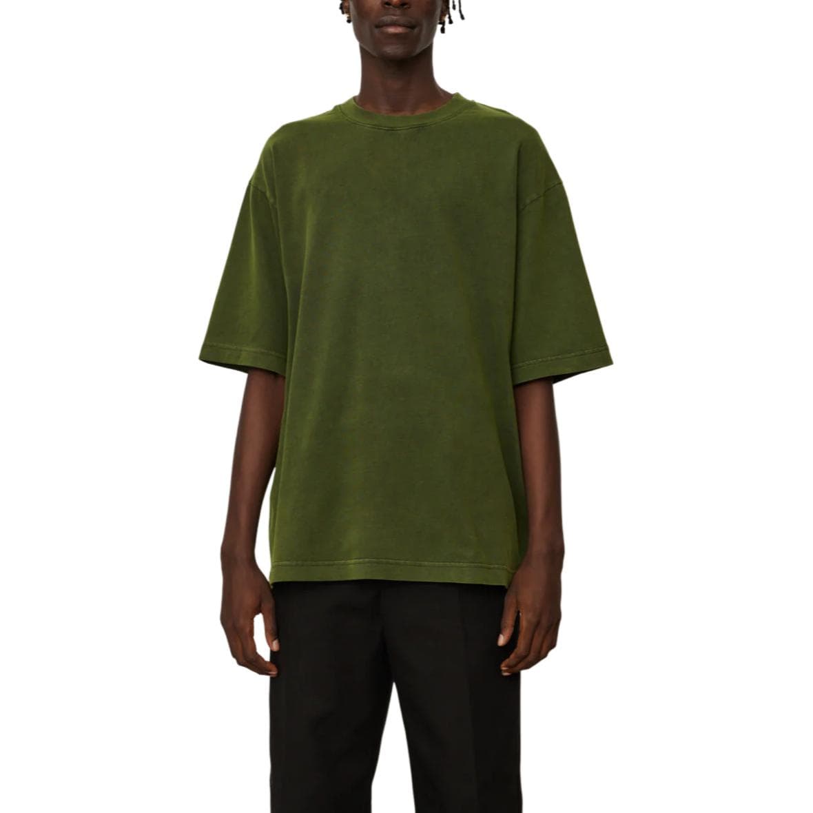 Футболка Acne Studios T-рубашка мужская зеленая - изображение 2