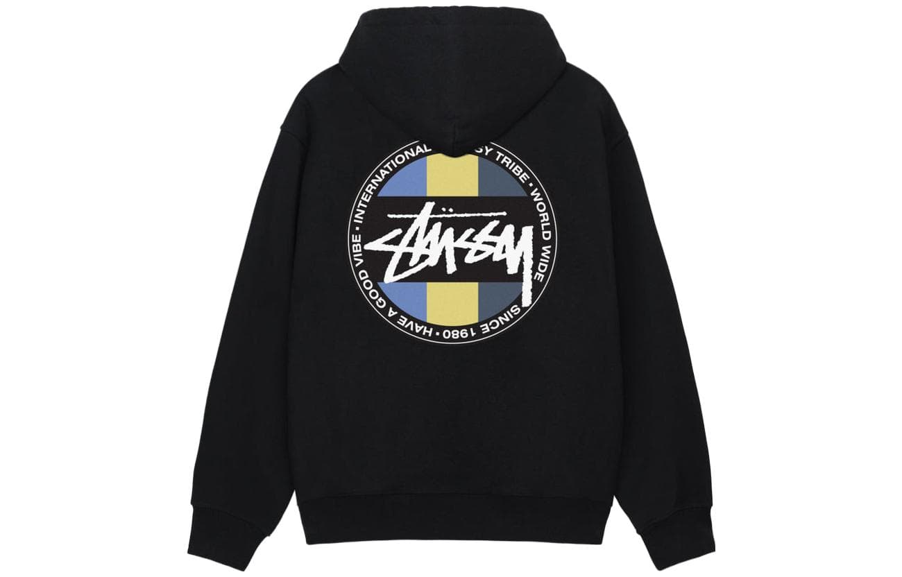 Худи Stussy FW23 CLASSIC DOT ZIP HOODIE Logo - изображение 1