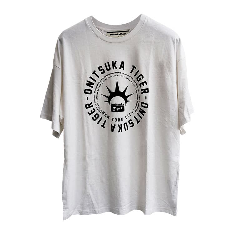 Футболка Onitsuka Tiger T-Shirt Мужская Белая - изображение 1