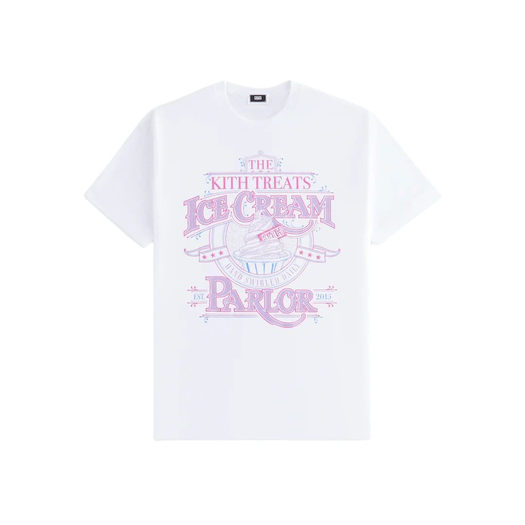 Футболка KITH Collaboration Белая Мужская T-Рубашка - изображение 1