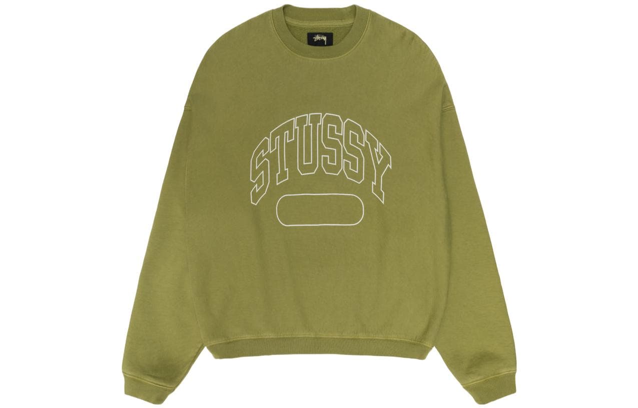 Худи Stussy FW23 VARSITY OVERSIZED CREW Logo - изображение 1