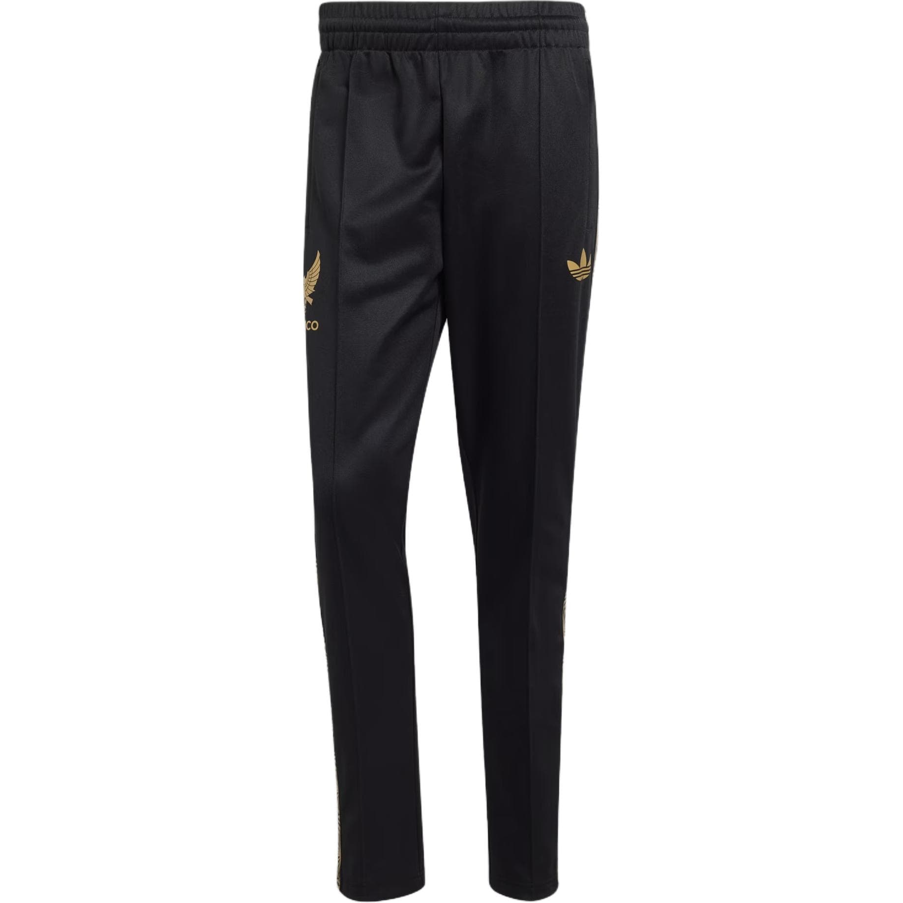 Штаны Adidas Originals Mexico Золото Track Pants Вязаные Тренировочные брюки Мужские Черные - изображение 1