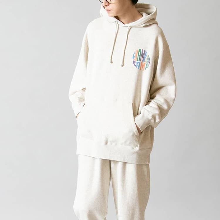 Худи Champion FW23 Campus Logo - изображение 2