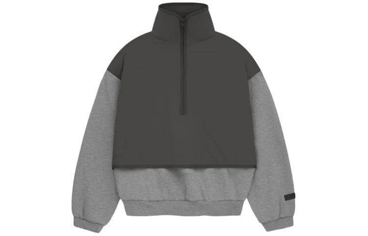 Худи Fear of God Essentials SS24 Nylon Fleece Mockneck Sweat DHt OtmInk - изображение 1