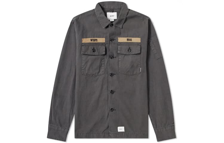 Кофта WTAPS Long Sleeve Shirt Black - изображение 1