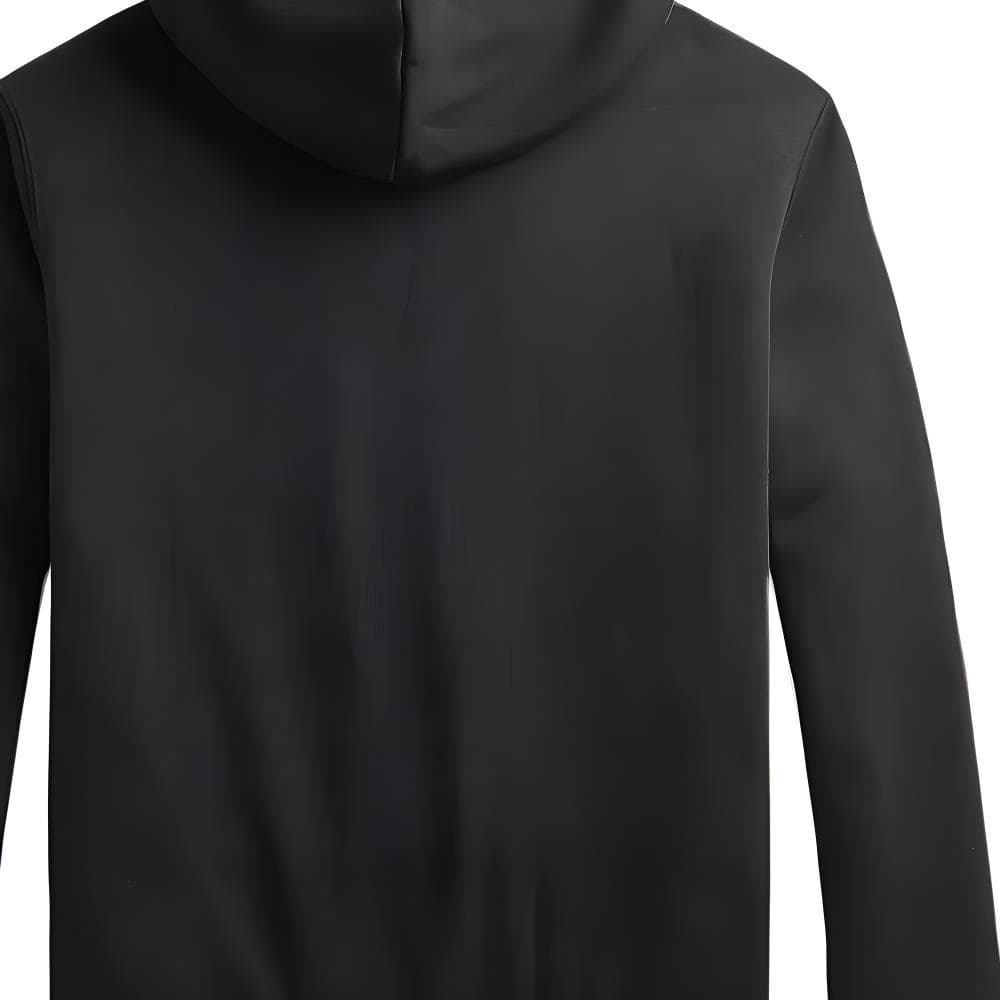 Худи Polo Ralph Lauren SS22 Флисовая подкладка капюшон узор с пони Толстовка унисекс черный - изображение 6