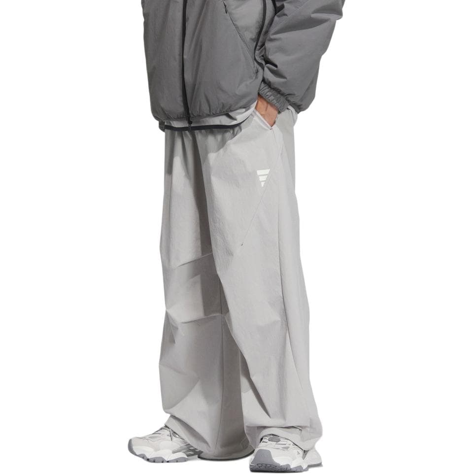 Штаны Adidas FOS SS25 Полные Брюки Мужские Светло-Серые - изображение 1