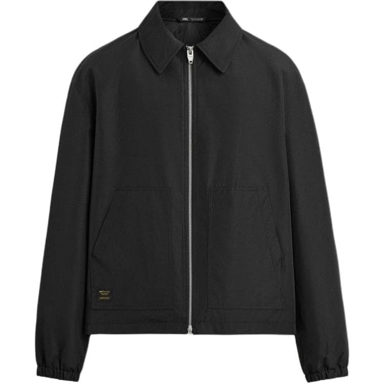 Куртка ZARA Куртки и Пальто Мужской Черный - изображение 1