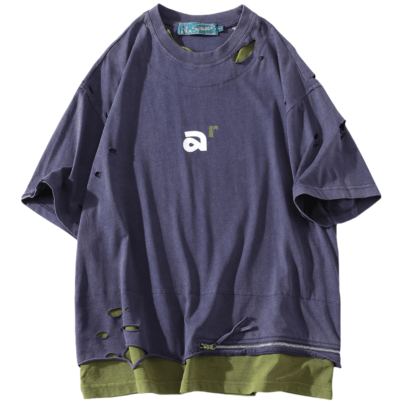 Футболка A SQUARE ROOT T-Shirt Унисекс Фиолетовый - изображение 1