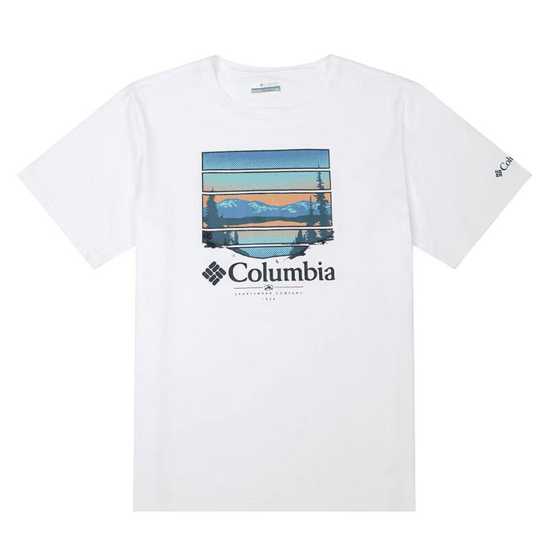 Футболка Columbia SS25 T Рубашка Мужская Белая - изображение 1