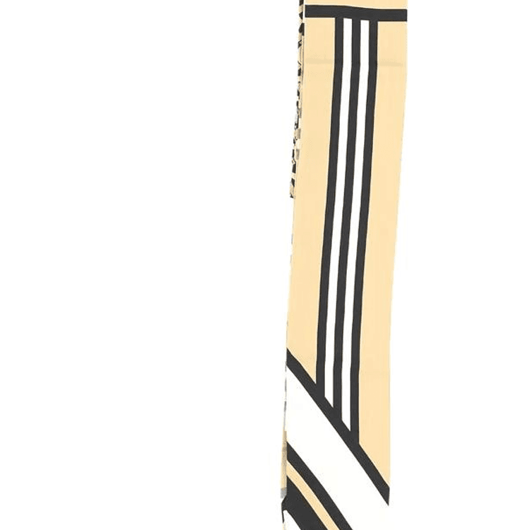 Платок Burberry Silk Scarves Women's Коричневый - изображение 3
