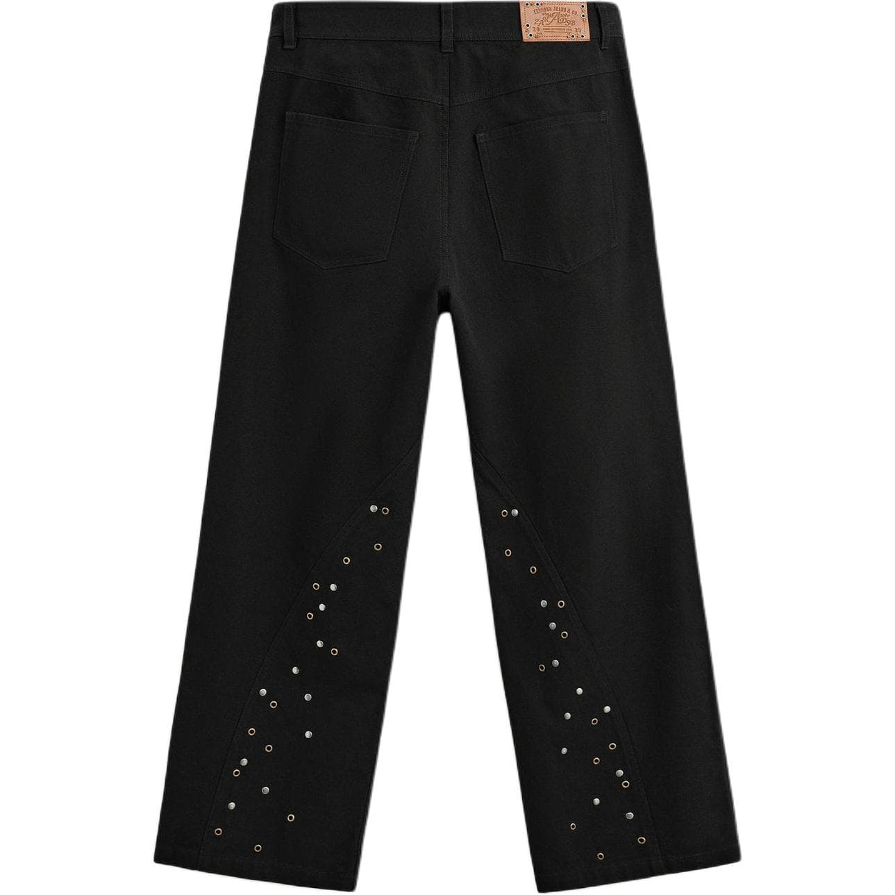 Штаны ZARA x ANDERSSON BELL SS25 Повседневные брюки Мужские Черные - изображение 2