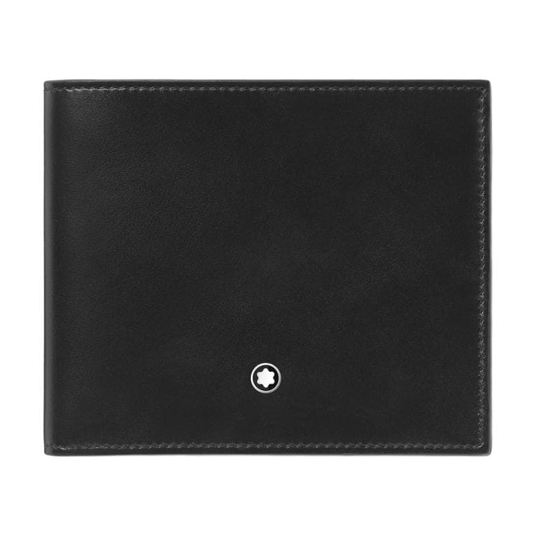 Кошелек MONTBLANC Кожа Кошелек Стандартный (Standard) Мужской Черный - изображение 1