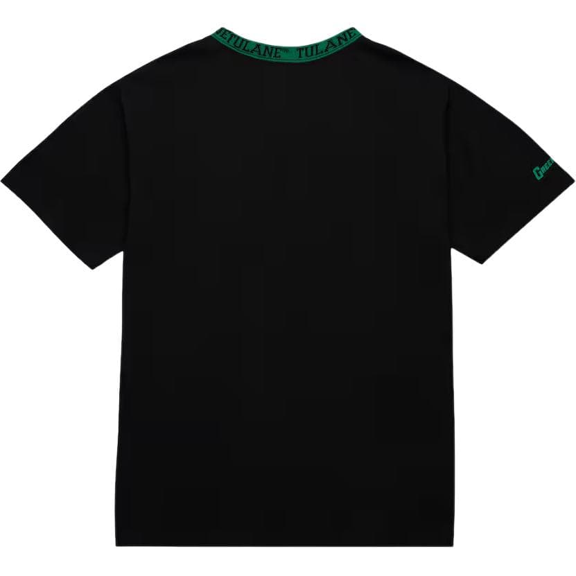 Футболка Mitchell Ness x NCAA Tulane Green Wave Ringer T - изображение 2