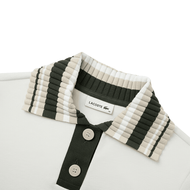 LACOSTE SS25 Поло Мужское Экрю - изображение 3