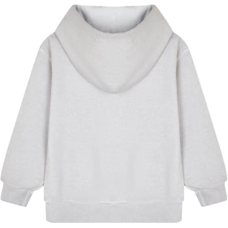 Balenciaga Kids FW22 Logo Hoodie Grey - изображение 2