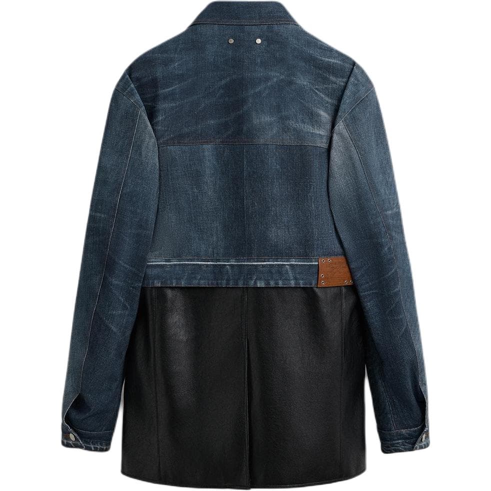 Куртка ZARA x ANDERSSON BELL SS25 Джинсовая куртка мужская синяя - изображение 2