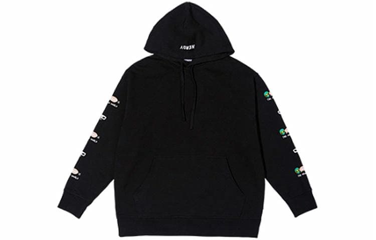 Худи NERDY Alien Print Hoodie Black - изображение 2
