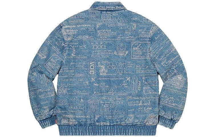 Куртка Supreme SS20 Week 3 Checks Embroidered Denim Jacket - изображение 2