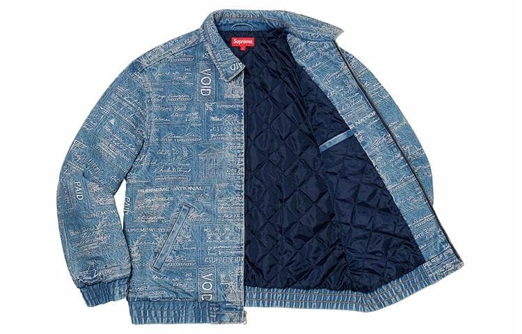 Куртка Supreme SS20 Week 3 Checks Embroidered Denim Jacket - изображение 3