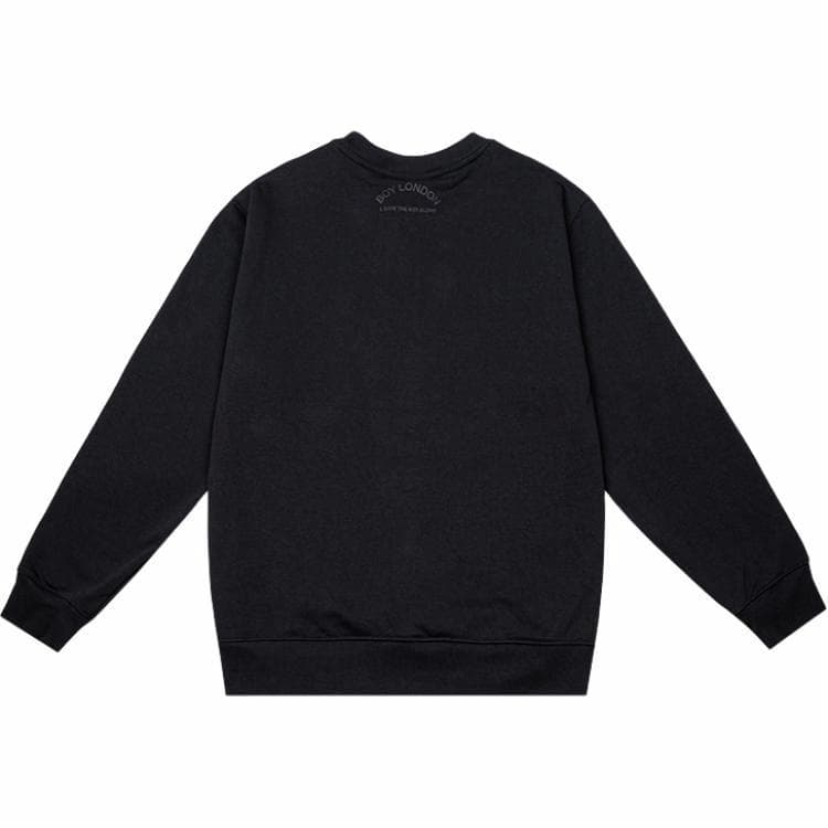 Кофта Boy London Loose Fit Logo Crewneck Sweatshirt Black - изображение 2