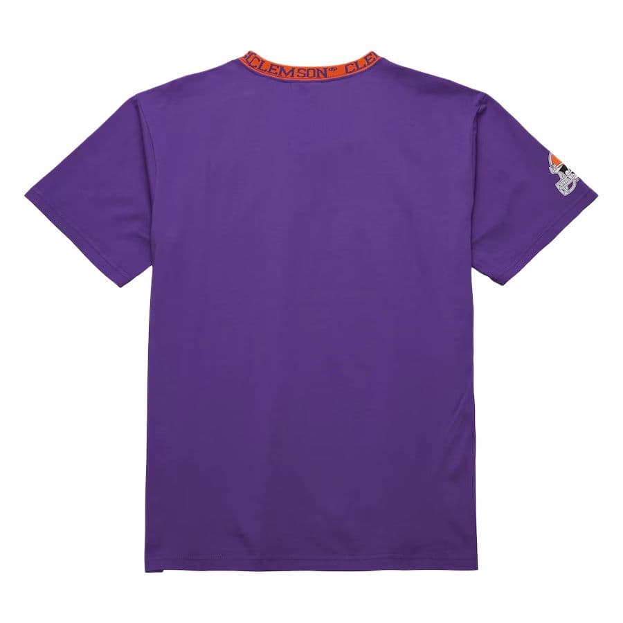 Футболка Mitchell Ness x NCAA Clemson Tigers Jacquard Ringer T - изображение 2