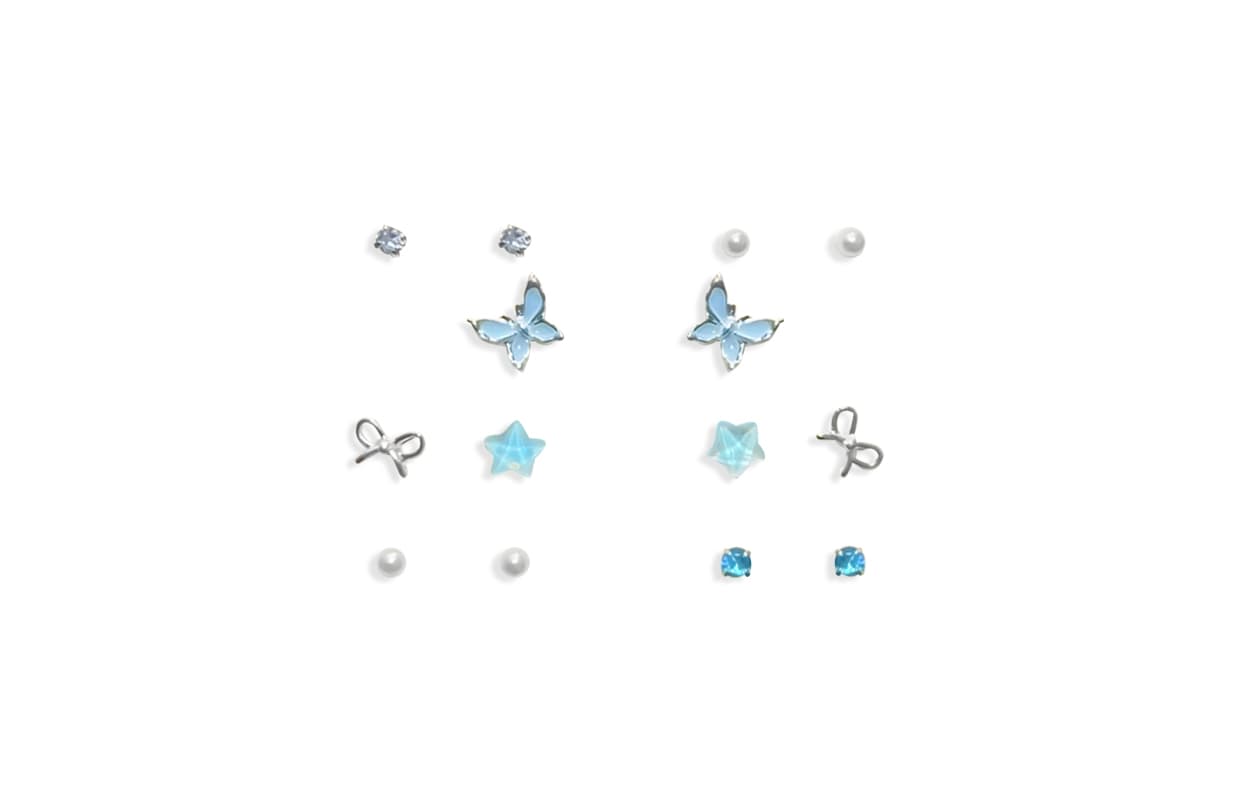 Серьги Inkopper Серьги-гвоздики из сплава женские - изображение 1