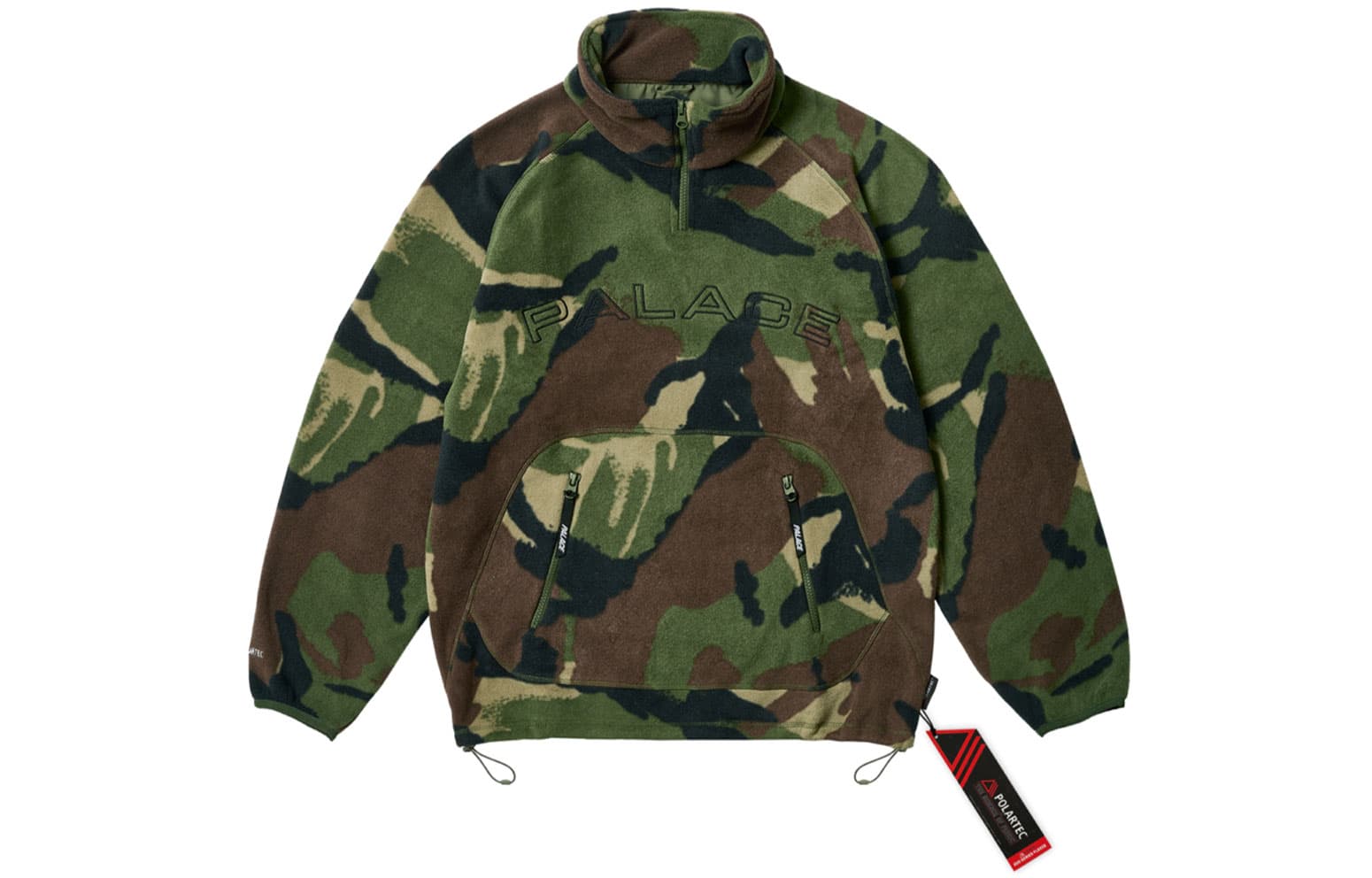 Худи PALACE FW23 POLARTEC FLEECE FUNNEL - изображение 1