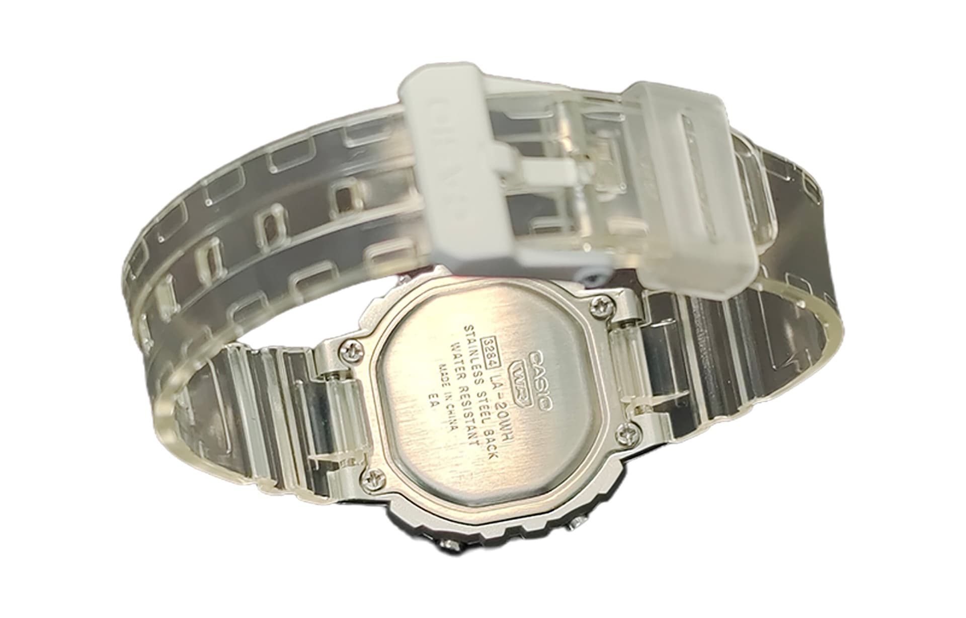 Часы CASIO VINTAGE LA-20WHS-7A-Silver Aurora - изображение 4