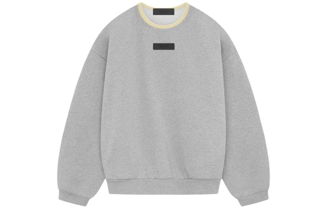 Кофта Fear of God Essentials SS24 drop2 Crewneck Sweatshirt Light Heather Grey - изображение 1