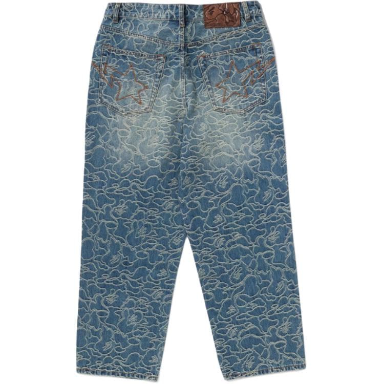 Штаны A BATHING APE SS25 Мужские Джинсы - изображение 2