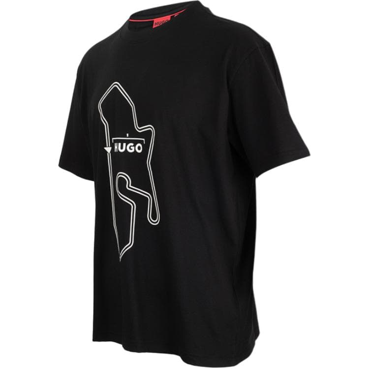 Футболка HUGO BOSS SS25 T Рубашка Мужская Черная - изображение 4