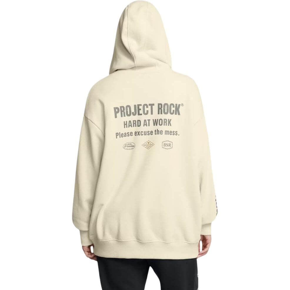 Куртка Under Armour Project Rock Project Rock Куртка Женские Норка Бело-серый - изображение 4