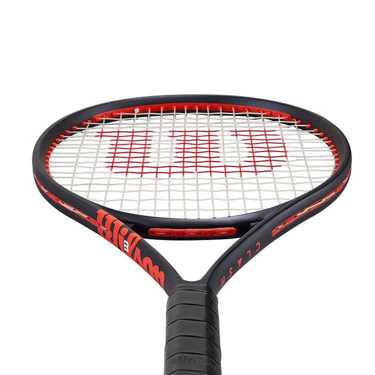 Wilson CLASH V3 240 г Ракетка Вес 100 Квадратных Дюймов Голова Размер Черный Красный Детские Теннисные Ракетки - изображение 2
