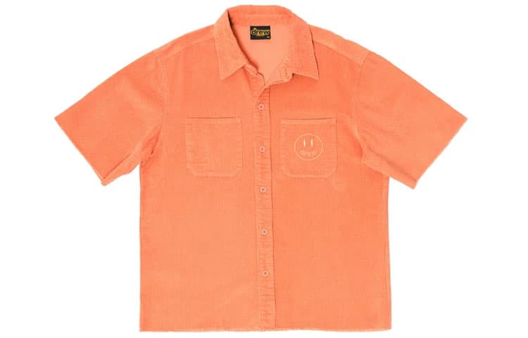 Рубашка Drew House SS Corduroy Shirt Peach - изображение 1