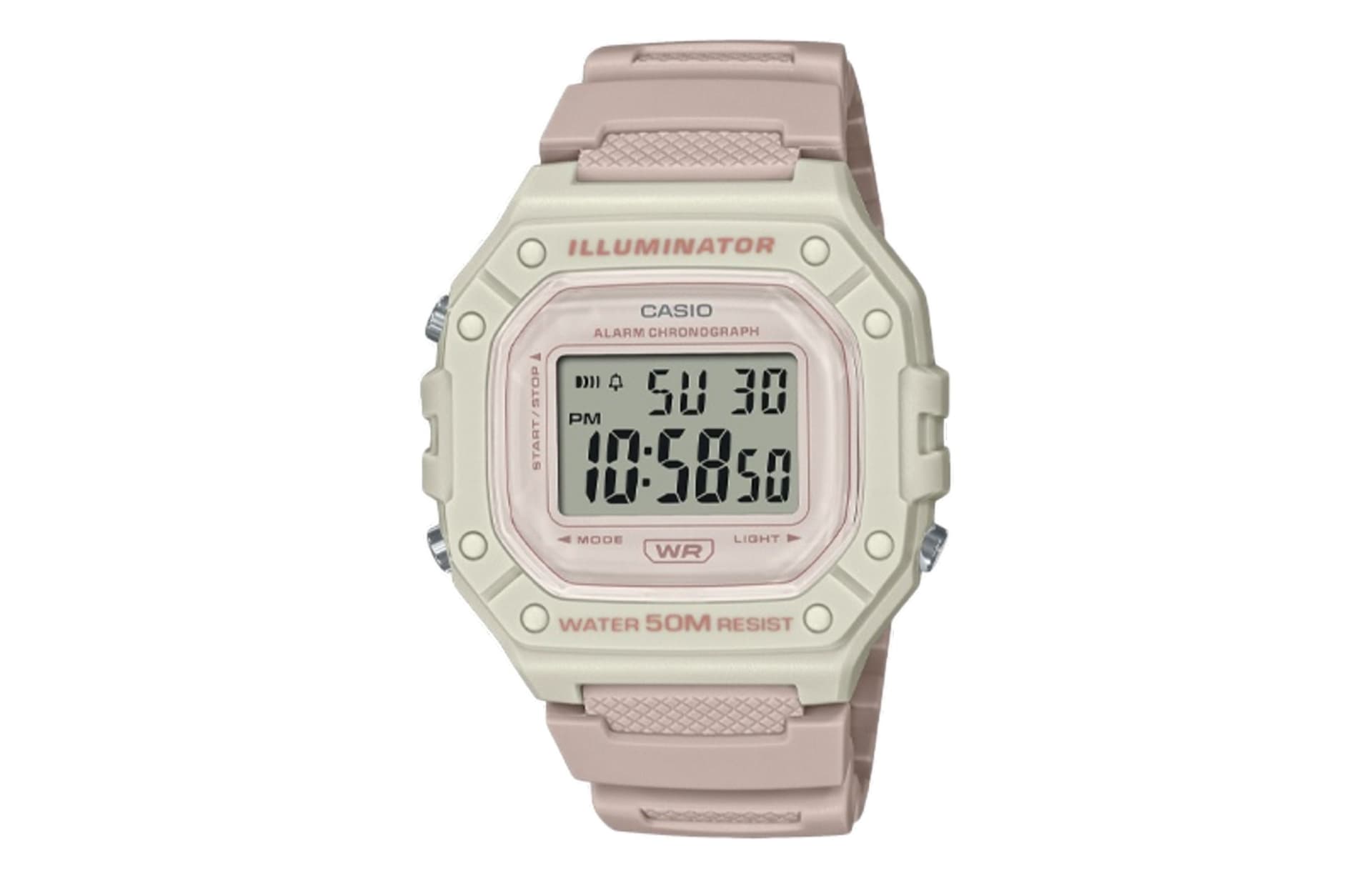 Часы CASIO DIGITAL W-218HC-4A2V-Skyline Rose - изображение 2