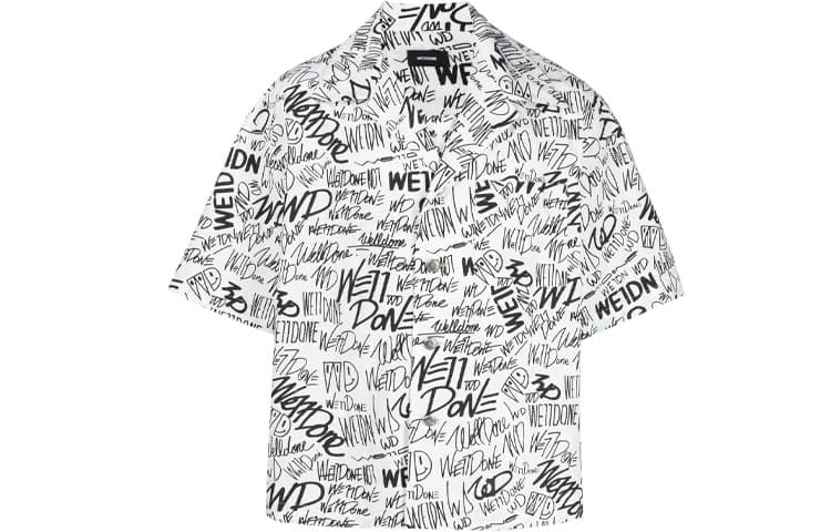 Рубашка WE11DONE SS21 Logo - изображение 1