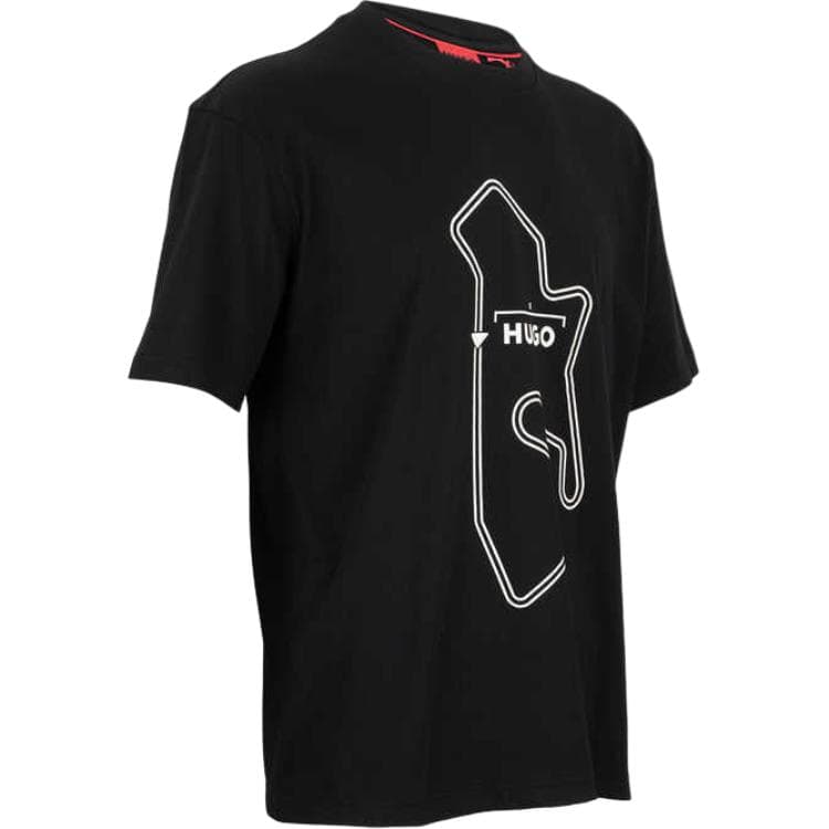 Футболка HUGO BOSS SS25 T Рубашка Мужская Черная - изображение 3