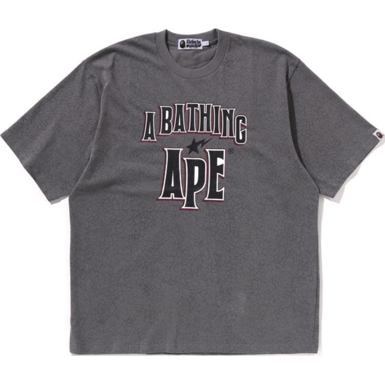 Футболка A BATHING APE FW24 Летняя рубашка из легкого люксового материала свободный крой мужская белая - изображение 1