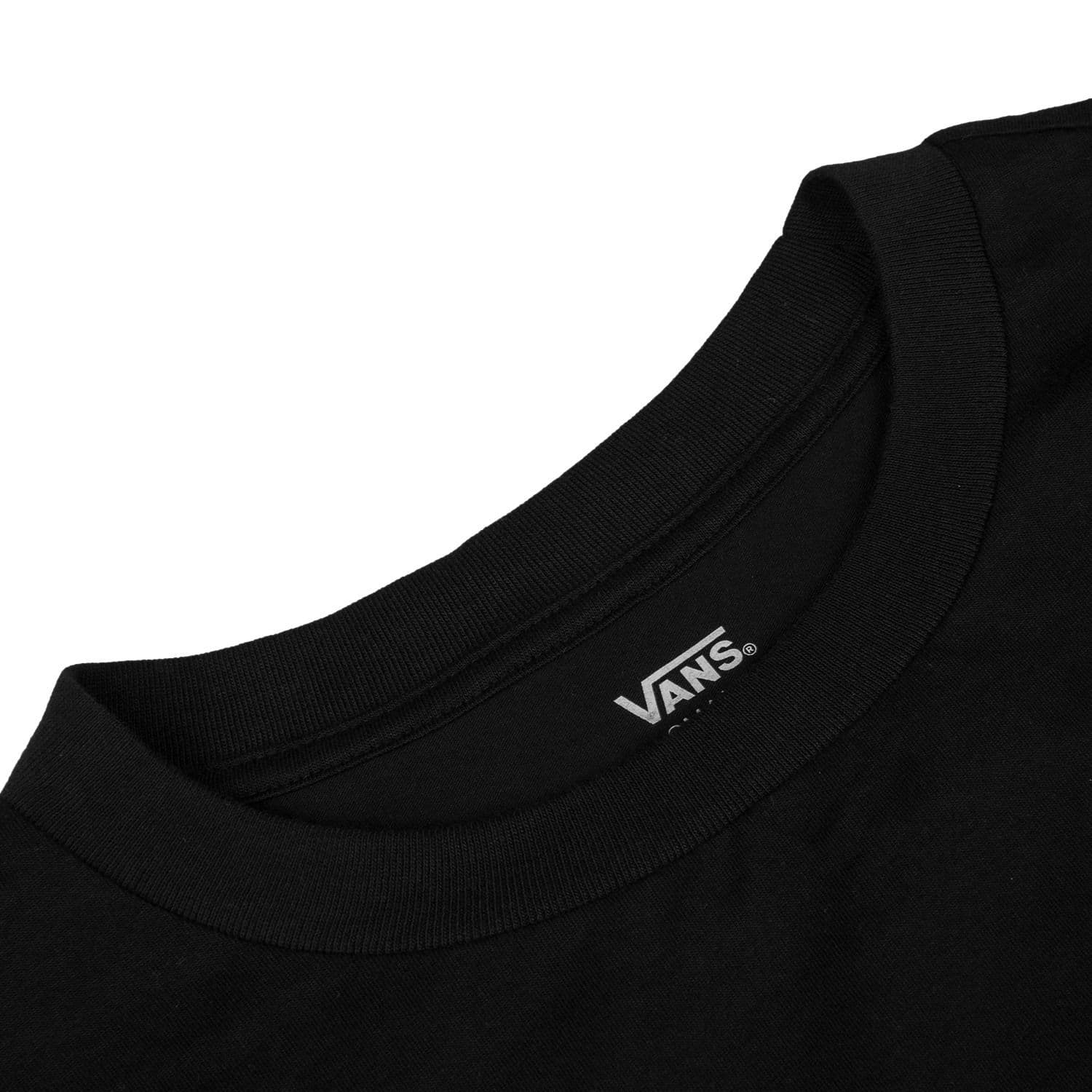 Футболка Vans TEE LS T Рубашка Женская Черная - изображение 3