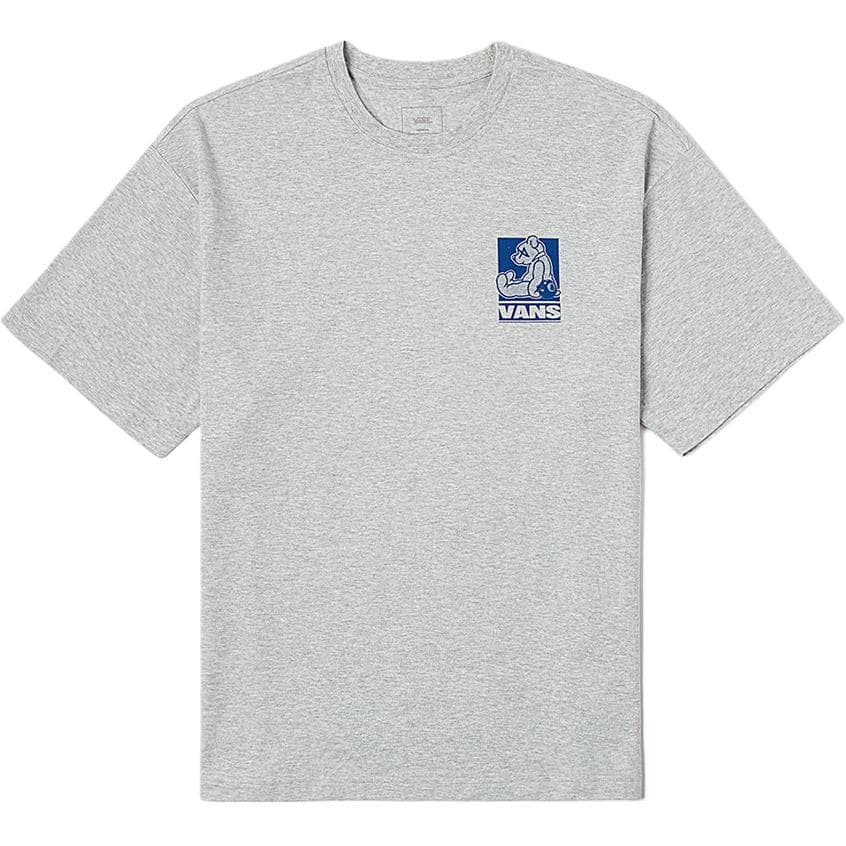 Футболка Vans Off The Wall T-Shirt Унисекс Светло-Серый - изображение 1