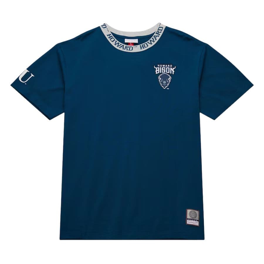 Футболка Mitchell Ness x NCAA Howard Bison Jacquard Ringer T - изображение 1