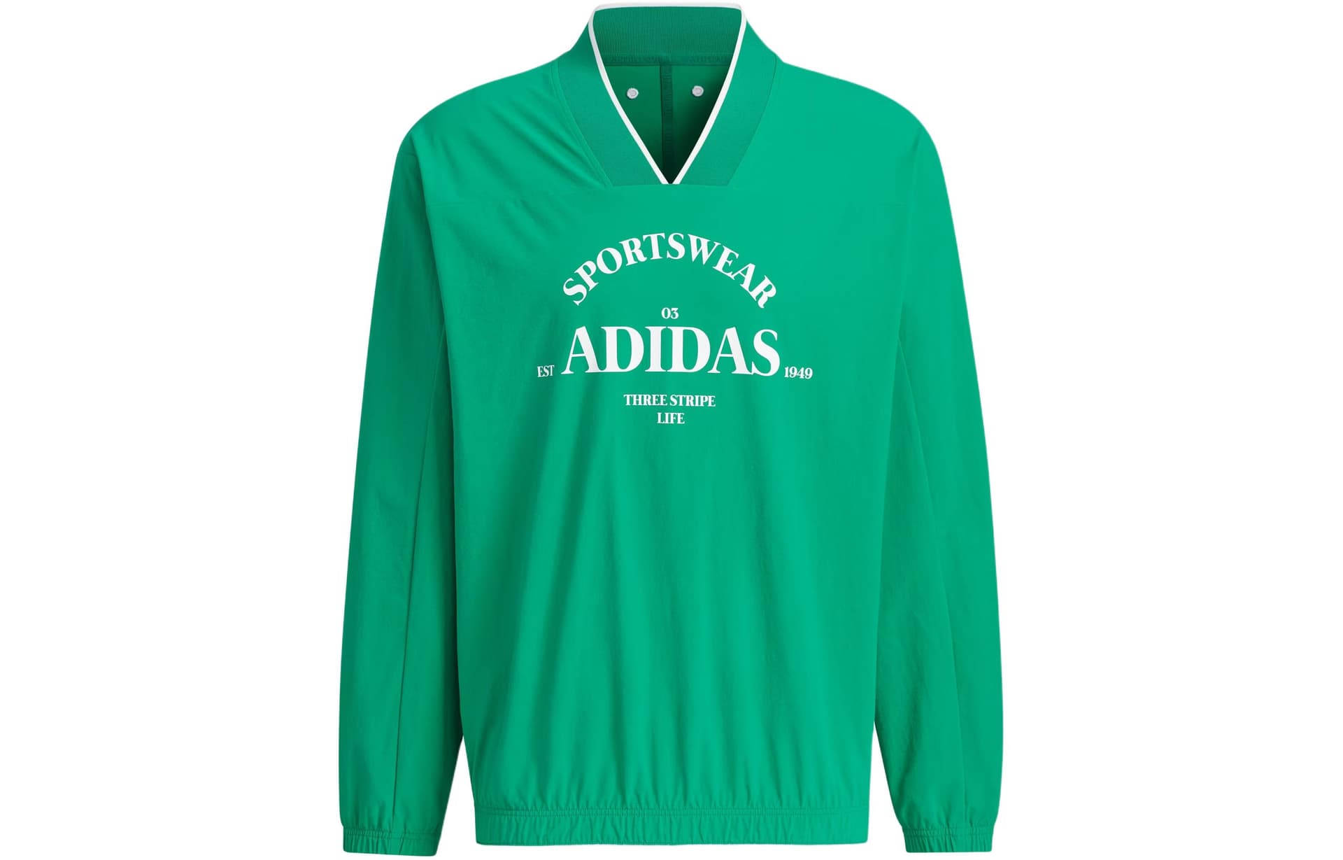 Кофта adidas Verbiage Woven Sweatshirt V - изображение 1