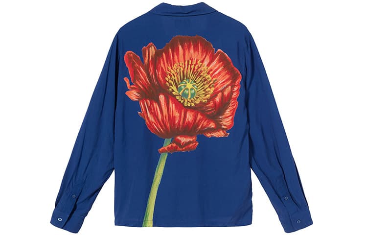 Рубашка Stussy Big Poppy Ls - изображение 1