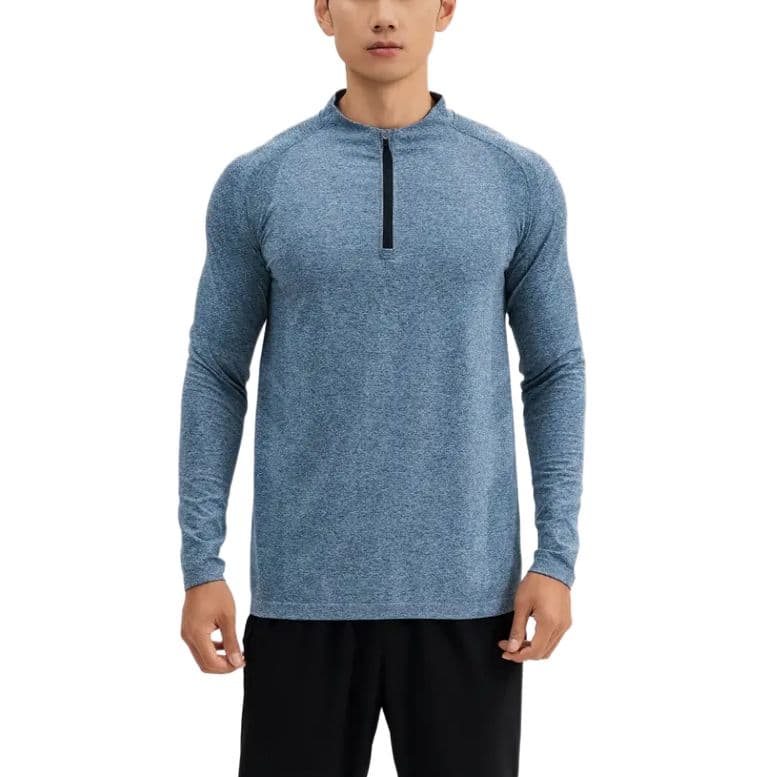 Футболка DECATHLON T-рубашка мужская чернильно-синий снег - изображение 1