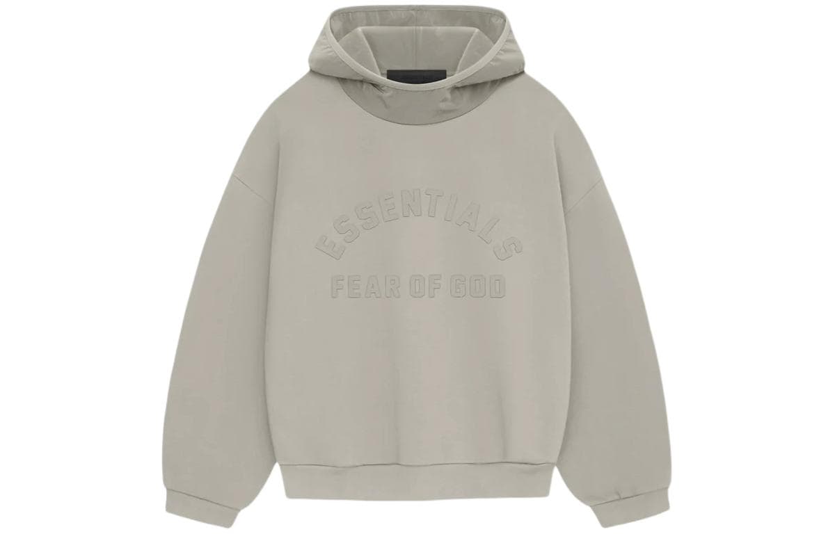 Худи Fear of God Essentials SS24 drop2 Nylon Fleece Hoodie Seal - изображение 1