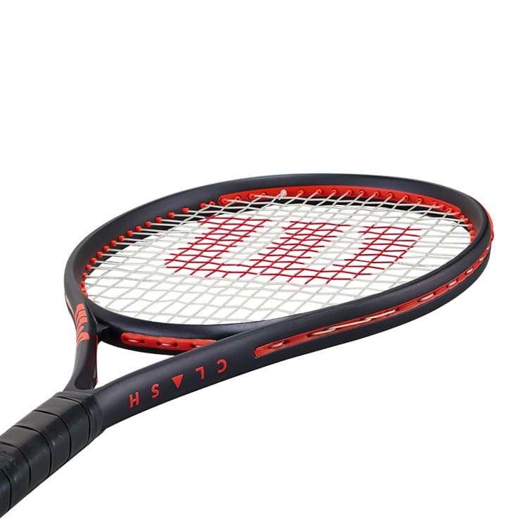 Wilson CLASH V3 240 г Ракетка Вес 100 Квадратных Дюймов Голова Размер Черный Красный Детские Теннисные Ракетки - изображение 4