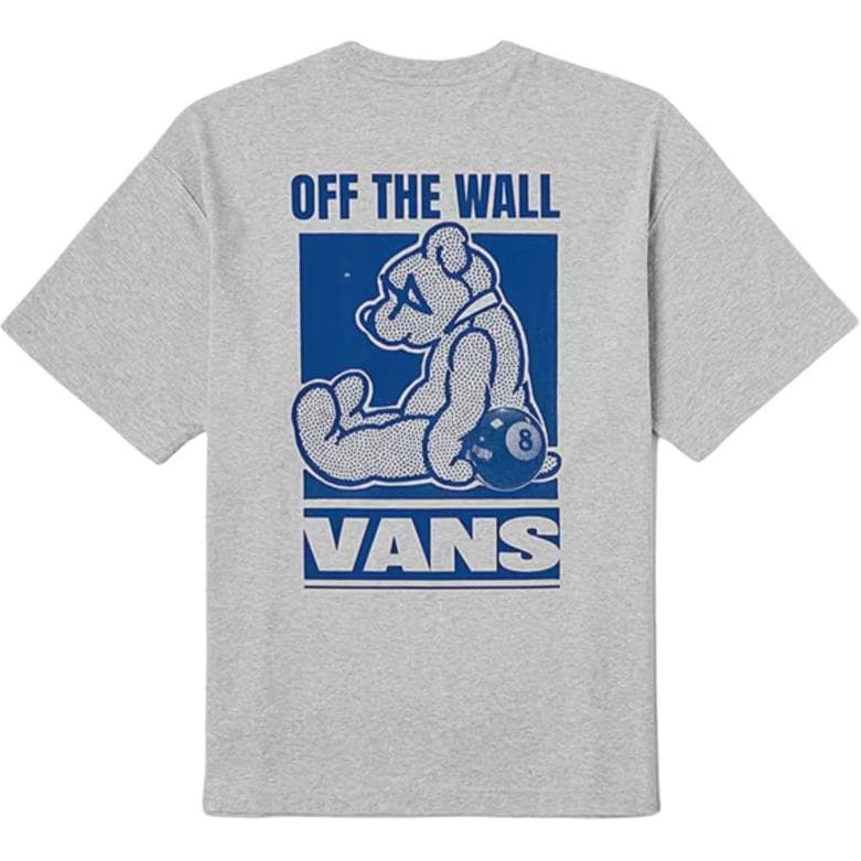 Футболка Vans Off The Wall T-Shirt Унисекс Светло-Серый - изображение 2